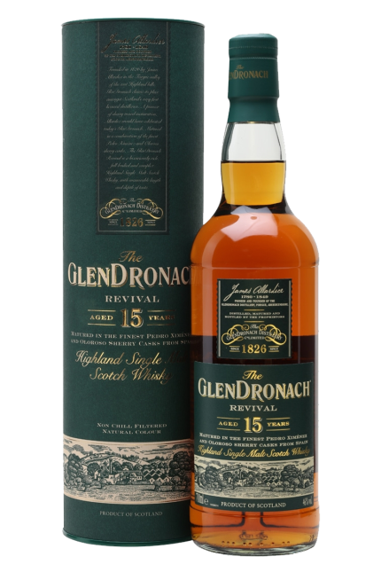 Glendronach 15 Years Single Malt Scotch Whisky