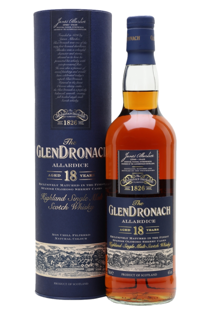 Glendronach 18 Years Single Malt Scotch Whisky