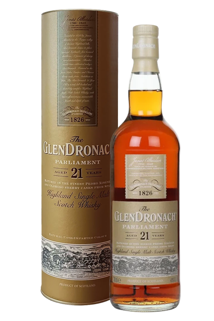 Glendronach 21 Years Parliament Single Malt Scotch Whisky