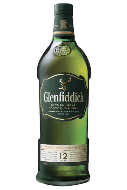 Glenfiddich 12 Years Single Malt Scotch Whisky