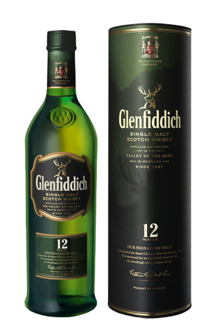 Glenfiddich 12 Years Single Malt Scotch Whisky