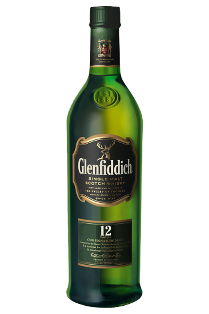 Glenfiddich 12 Years Single Malt Scotch Whisky