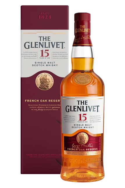 The Glenlivet 15 Years French Oak Reserve Single Malt Scotch