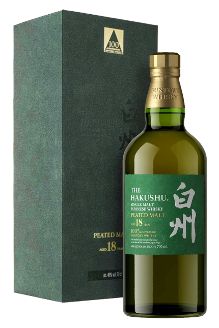 The Hakushu 18 Years Anniversary Edition Peated Malt Whisky