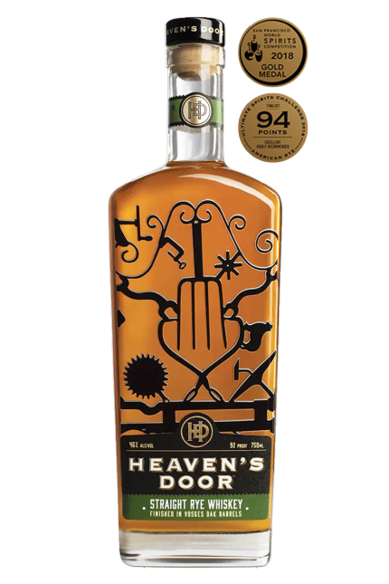Heavens Door Straight Rye Whiskey