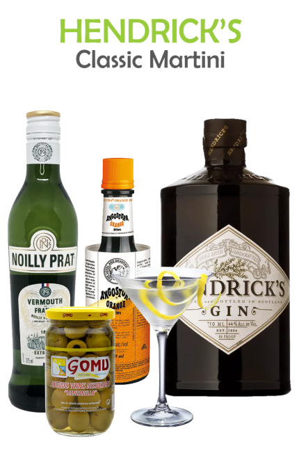 Hendrick's Classic Martini Cocktail Kit