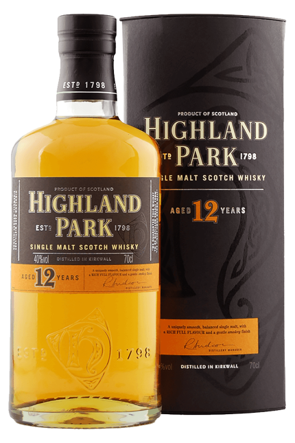 Highland Park 12 Years Single Malt Scotch Whisky
