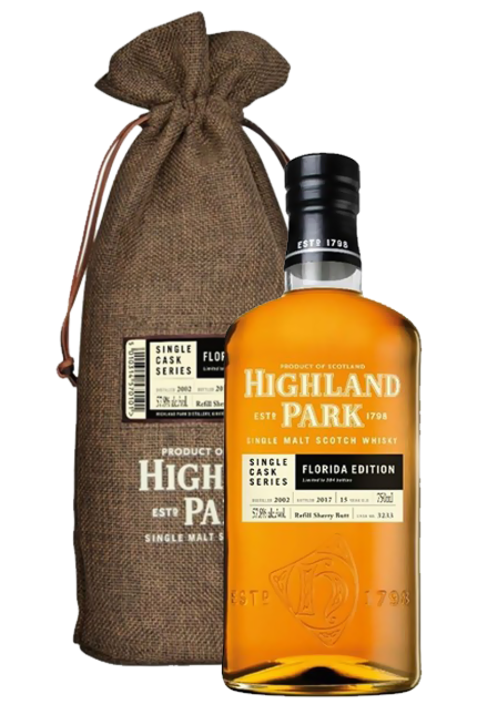 Highland Park Single Cask Series Florida Edition 15-Year-Old Single Malt Scotch Whisky