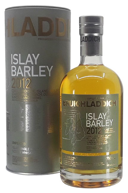 Bruichladdich Islay Barley Unpeated Islay Single Malt Scotch Whisky 2012