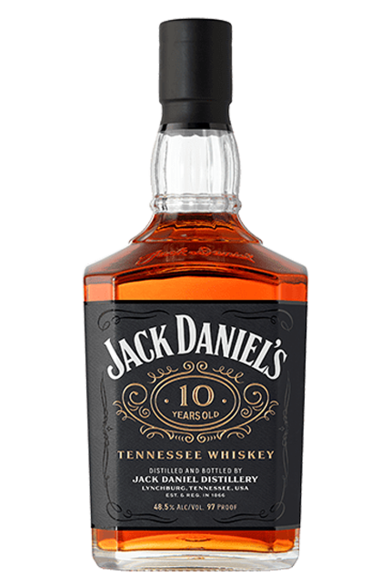 Jack Daniels 10 Years Old Tennessee Whiskey