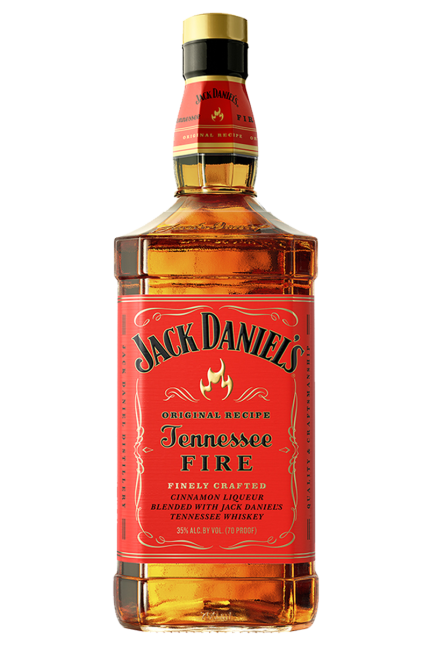 Jack Daniel's Fire Cinnamon Tennessee Whiskey 1.75 LT