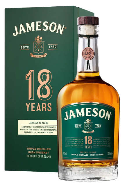 Jameson 18 Years Limited Reserve Irish Whiskey