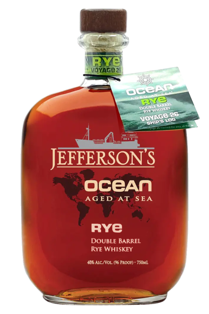 Jefferson's Ocean Double Barrel Rye Whiskey 750 ML