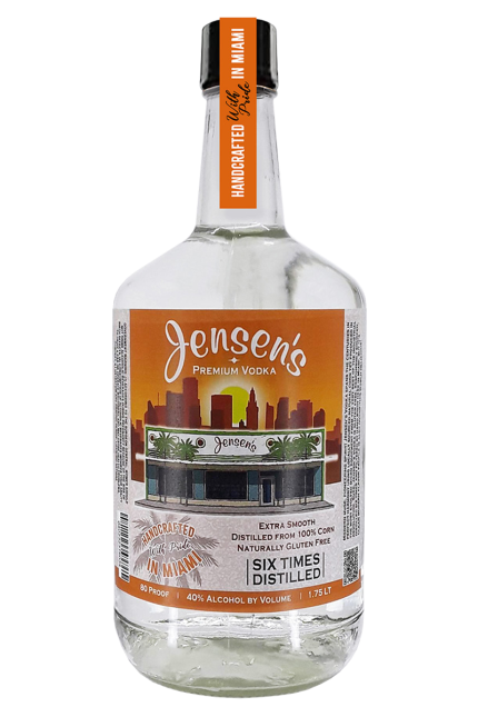 Jensen's Miami Premium Vodka 1.75 LT