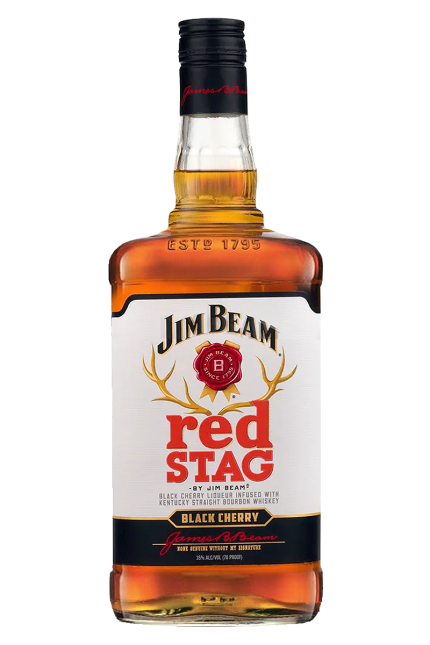Jim Beam Red Stag Black Cherry Bourbon Liqueur 1.75 LT