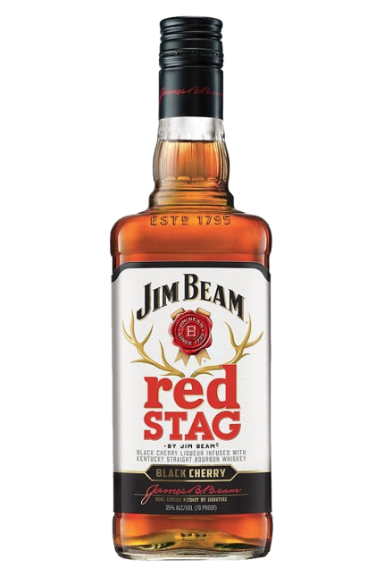 Jim Beam Red Stag Black Cherry Bourbon Liqueur 750 ML