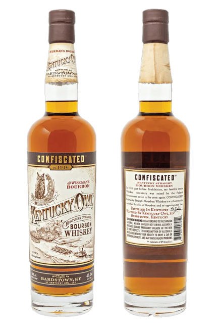 Kentucky Owl Confiscated Straight Bourbon Whiskey
