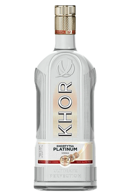 Khortytsa Ukranian Platinum Vodka 1.75 ML