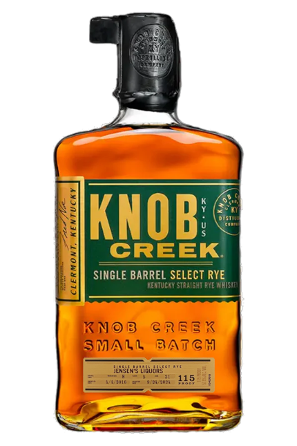 Knob Creek Single Barrel Select Rye Whiskey