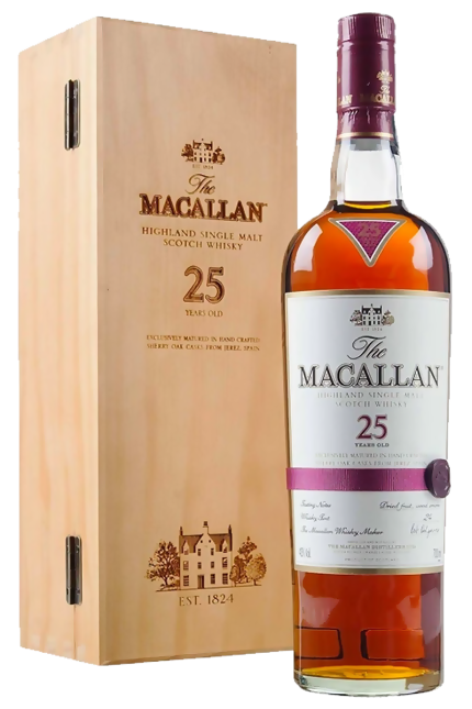 Macallan 25 Years Single Malt Scotch Whisky