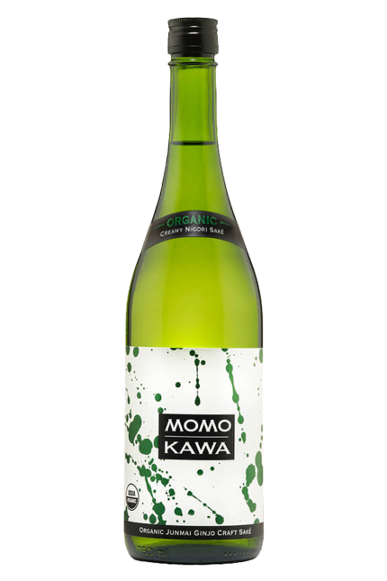 Momokawa Sake Organic Nigori
