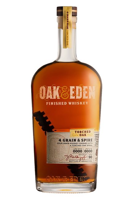 Oak & Eden 4 Grain & Spire Bourbon Whiskey