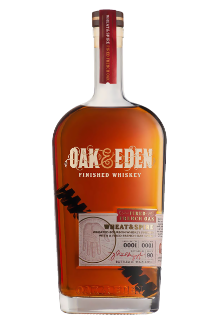 Oak & Eden Wheat & Spire Bourbon Whiskey