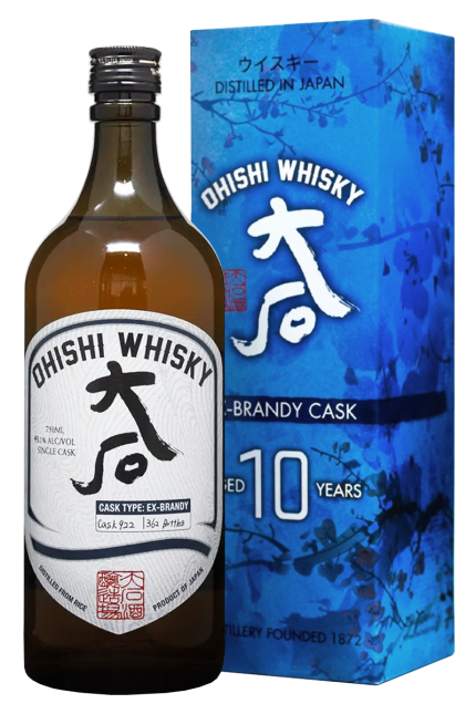Ohishi 10 Years Brandy Cask Japanese Whisky