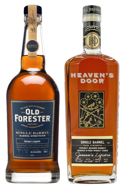 Old Forester SB + Heaven's Door SB Bundle