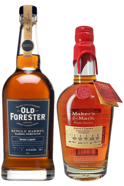 Old Forester SB + Maker's Mark SB Bundle