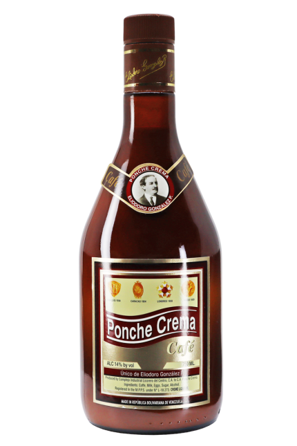 Eliodoro Gonzalez Ponche Crema Café