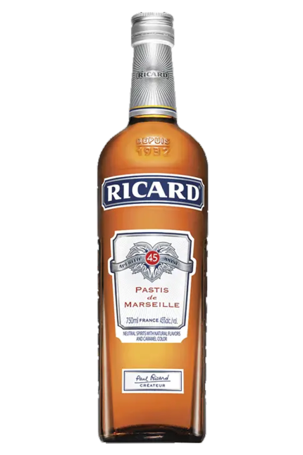 Ricard Pastis de Marseille Anise Liqueur