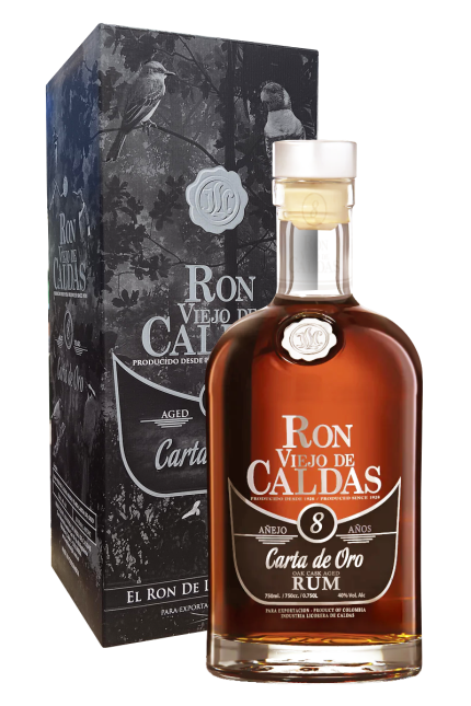 Ron Viejo de Caldas Carta de Oro 8 Years Rum