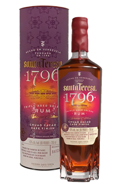 Santa Teresa 1796 Chuao Cacao Cask Finish Rum