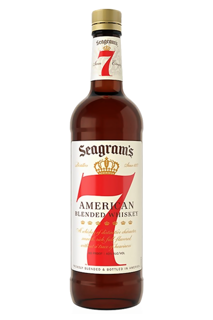 Seagrams 7 Crown American Blended Whiskey