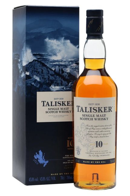 Talisker 10 Years Single Malt Scotch Whisky