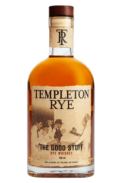 Templeton Small Batch Rye Whiskey