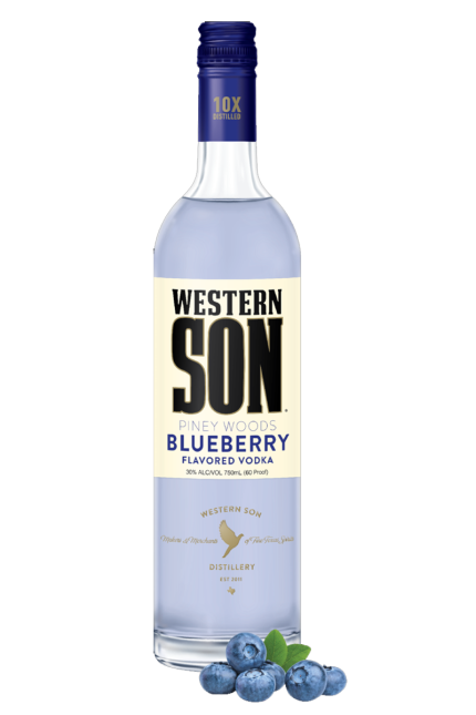 Western Son Blueberry Flavored Vodka