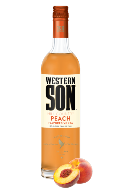 Western Son Peach Flavored Vodka