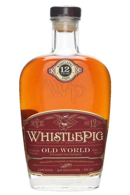 WhistlePig 12 Year Old World Straight Rye Whiskey 750 ML