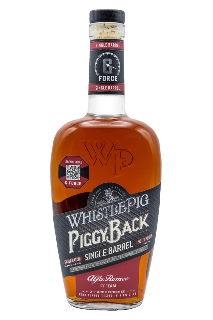 WhistlePig PiggyBack Single Barrel Alfa Romeo Team Rye Whisky 750 ML
