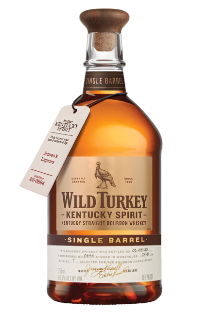 Wild Turkey Single Barrel Kentucky Spirit Straight Bourbon Whiskey
